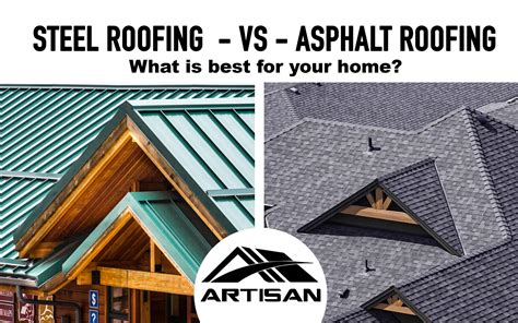 houses with metal roofs vs shingles|metal roofing versus asphalt shingles.